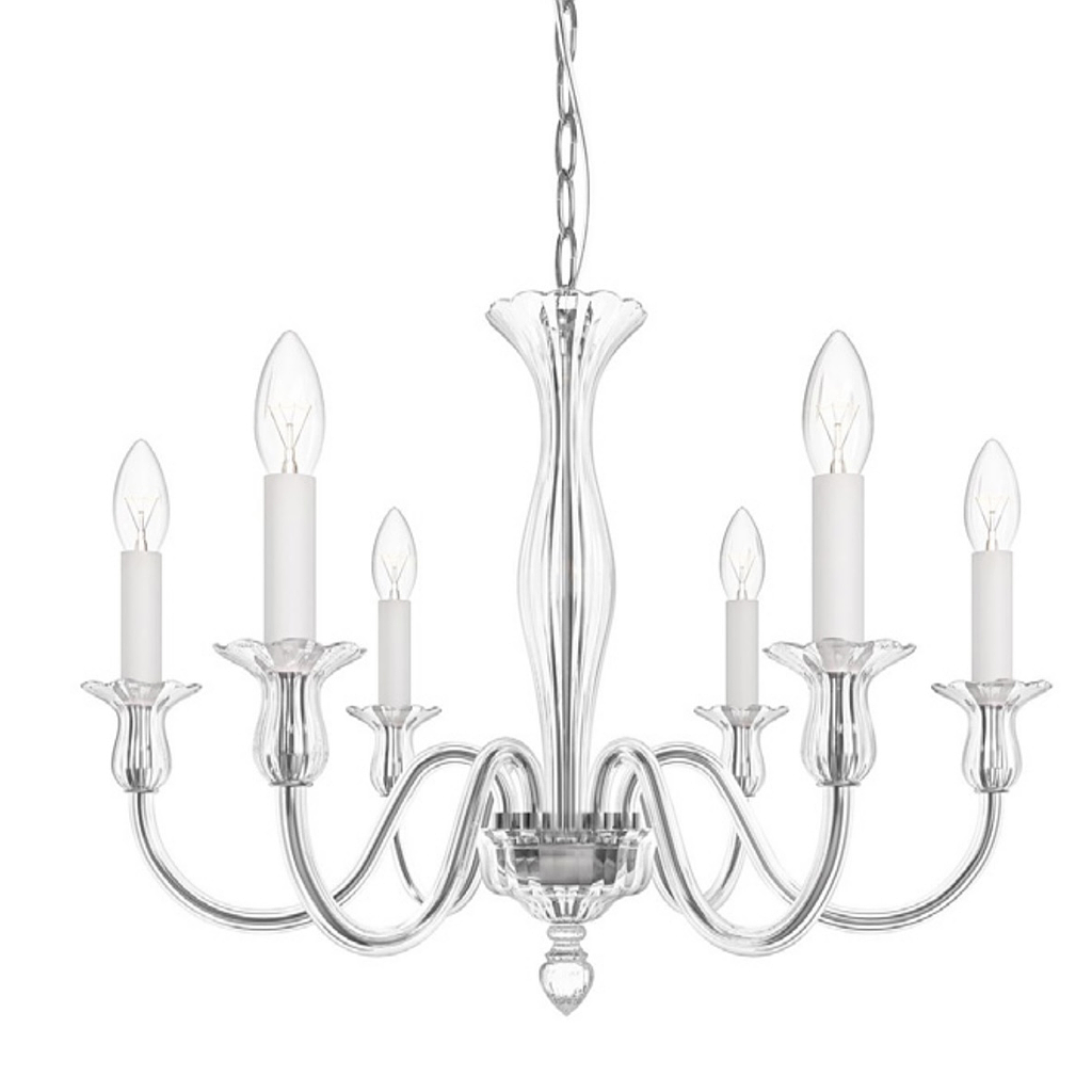 PRECIOSA-AMELIE-BRAZOS DE CRISTAL Y CROMO-0-LAMPARA DE CRISTAL