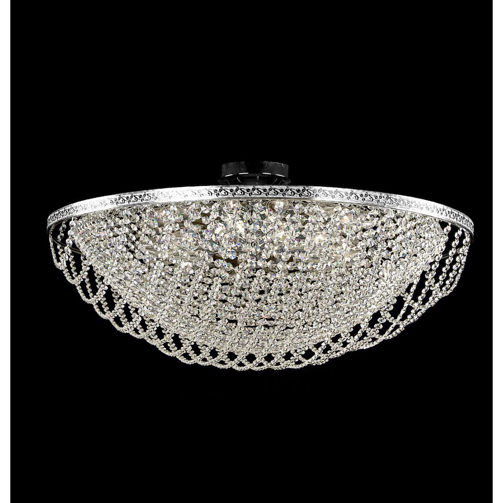 PRECIOSA-LEGACY 1196-CRISTAL Y CROMO BRILLANTE-0-LAMPARA DE CRIS