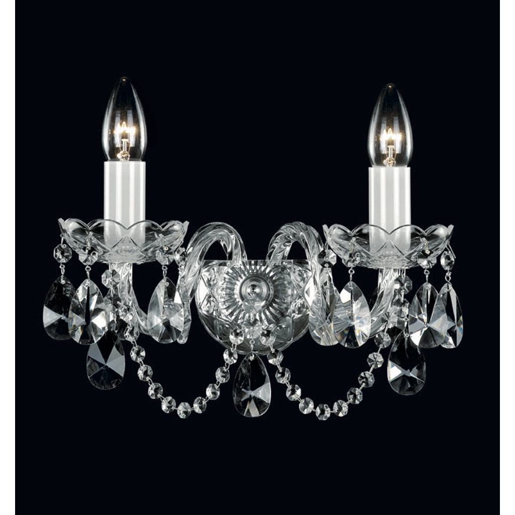 PRECIOSA-PLAVY-0-CRISTAL TALLADO Y NIQUEL PULIDO APLIQUE DE CRISTAL