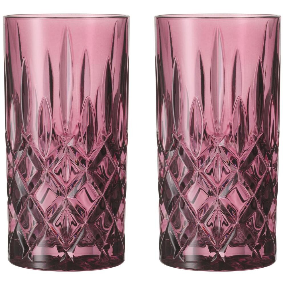 NOBLESSE-BERRY-395 ml-2 VASOS LARGOS-NACHTMANN
