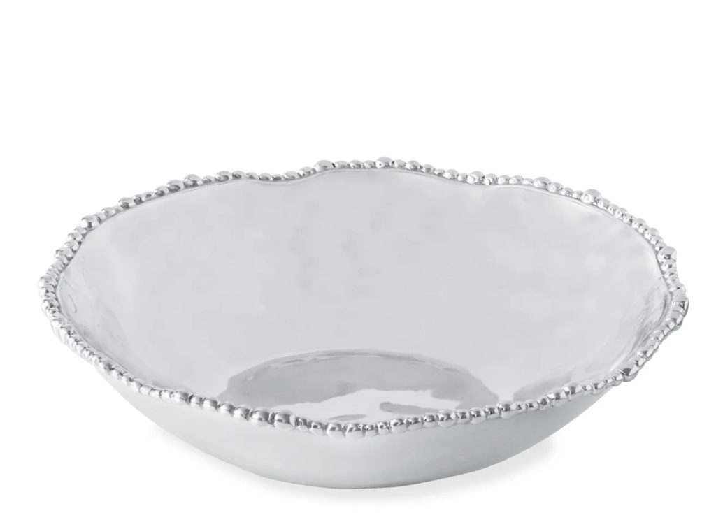 ORGANIC PEARL NOVA-PLATEADO-34 cm-BOWL GRANDE 7774 BEATRIZ BALL