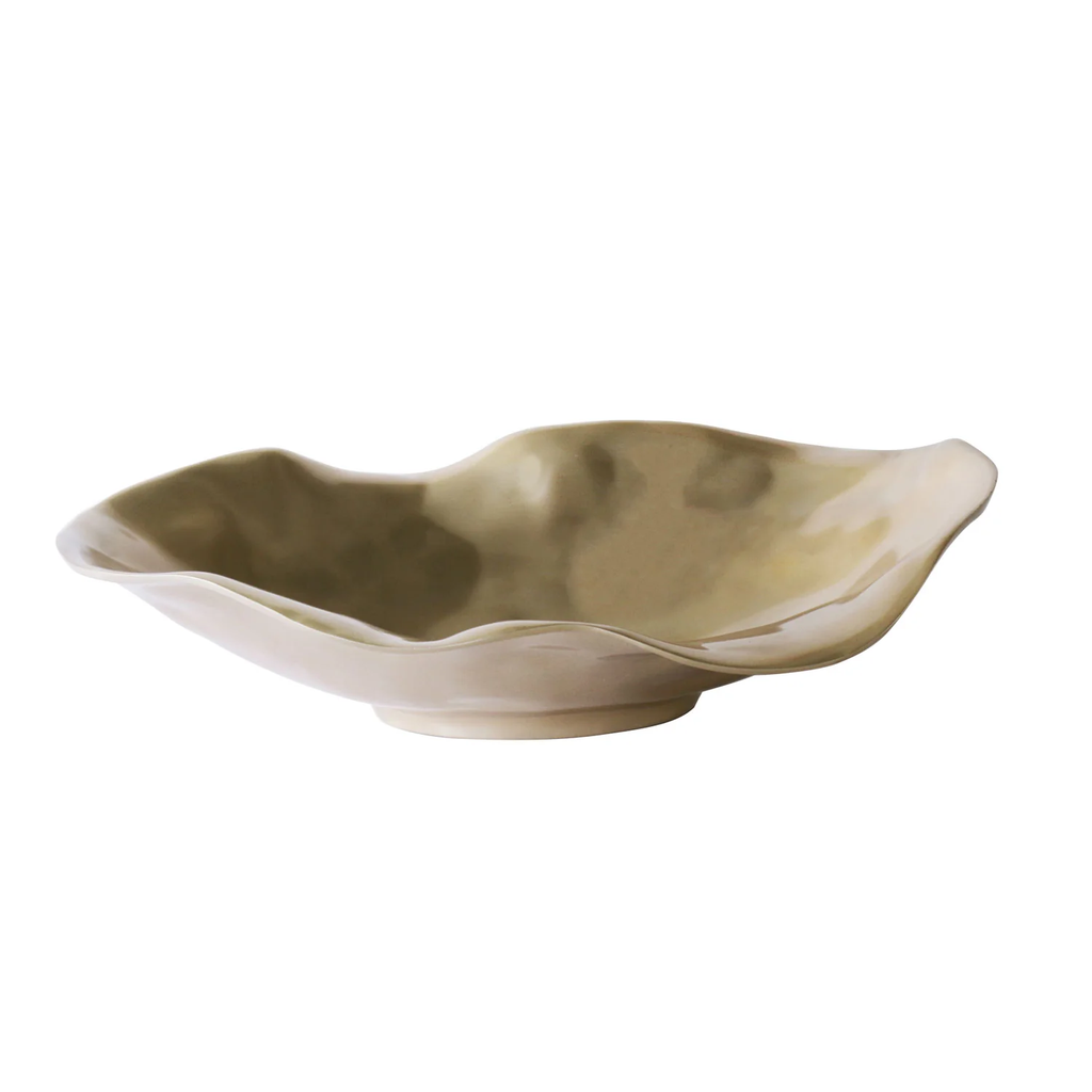 SIERRA MODERN MAIA GOLD-DORADO-32 cm-BOWL OVALADO MEDIANO 7681 BEATRIZ BALL
