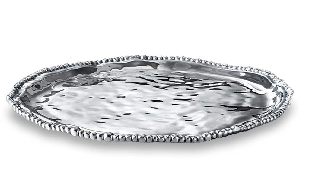 ORGANIC PEARL NOVA-PLATEADO-35 CM-FUENTE REDONDA 6232 BEATRIZ BALL