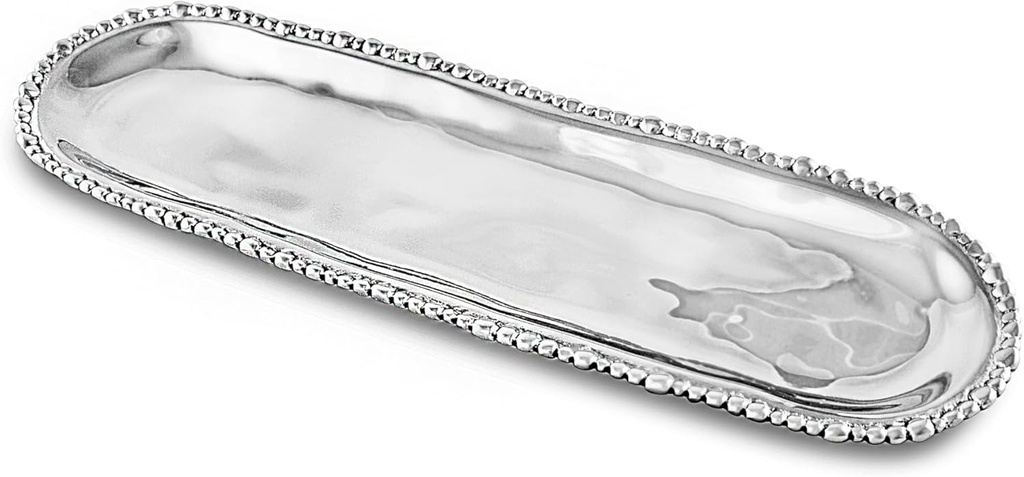 ORGANIC PEARL-PLATEADO-45 CM-FUENTE BAGUETTE 6004 GRANDE-BEATRIZ BALL
