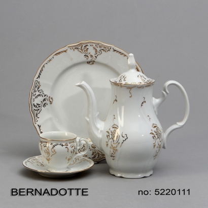 BERNADOTTE-5220111-95 pza-VAJILLA PARA 12 PERSONAS-THUN