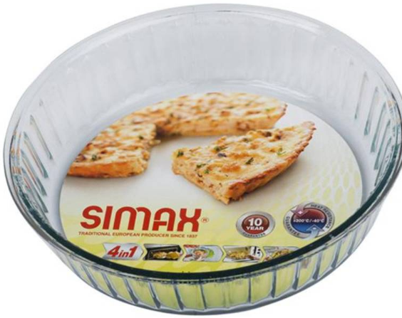 SIMAX-0-260  x 58 mm-MOLDE REDONDO-BOHEMIA CRISTAL