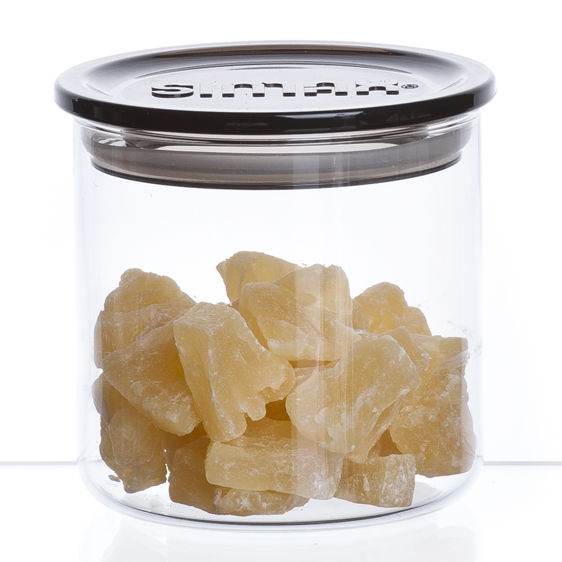 SIMAX-HUMO-400 ml-CONTENEDOR CON TAPA BOHEMIA CRISTAL