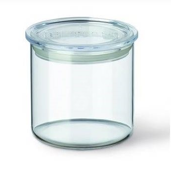 SIMAX-TRANSPARENTE-400 ml-CONTENEDOR CON TAPA-BOHEMIA CRISTAL