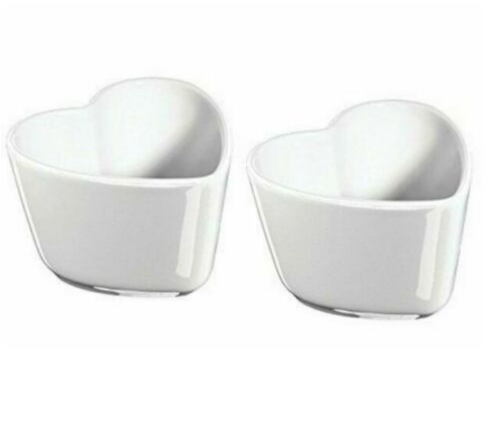 STAUB CERAMIC-BLANCO-7.5 cm-SET 2 RAMEKIN CORAZON