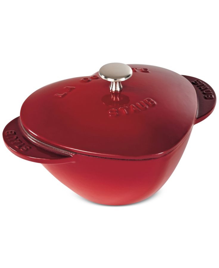 STAUB-HIERRO FUNDIDO-CHERRY-20 cm-COCOTTE CORAZON