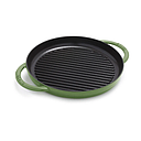STAUB-HIERRO FUNDIDO-PLOMO GRAFITO-30 cm-SARTEN PARA GRILL PURE