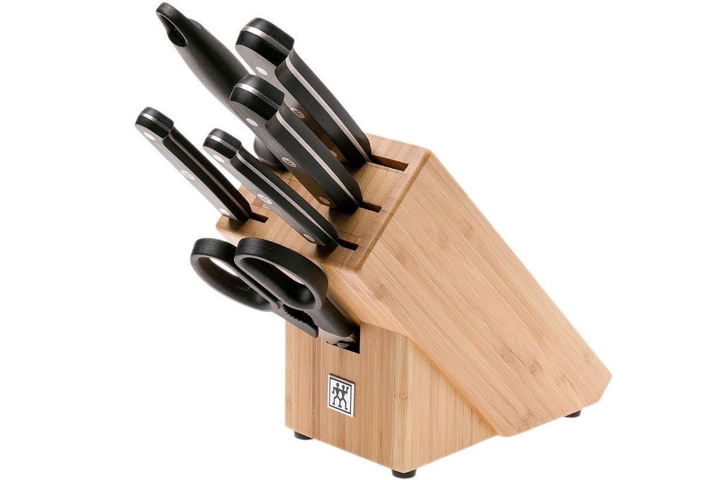 ZWILLING-GOURMET-0-7-SET DE CUCHILLOS CON BLOQUE (7 PIEZAS)