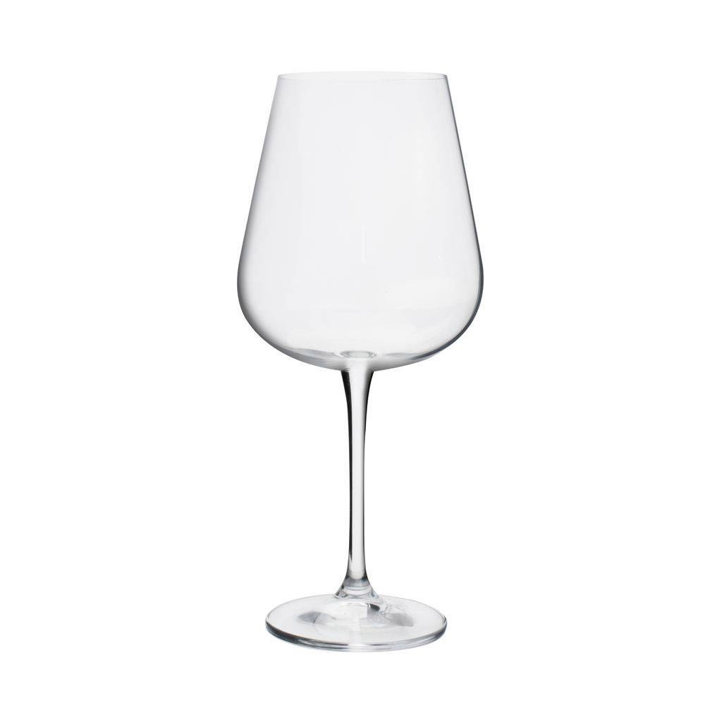 ARDEA-0-540 ml-6 COPAS VINO TINTO-C CRISTAL DE BOHEMIA