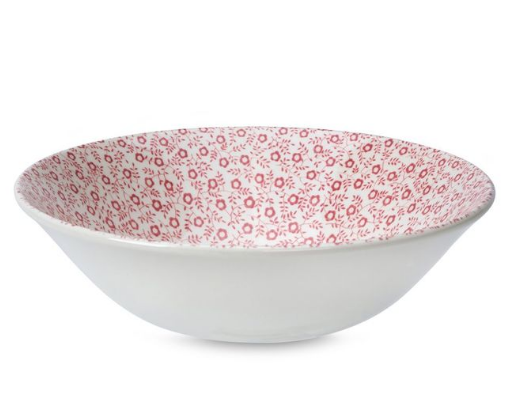 BURLEIGH-RED FELICITY-16 cm-BOWL CEREAL