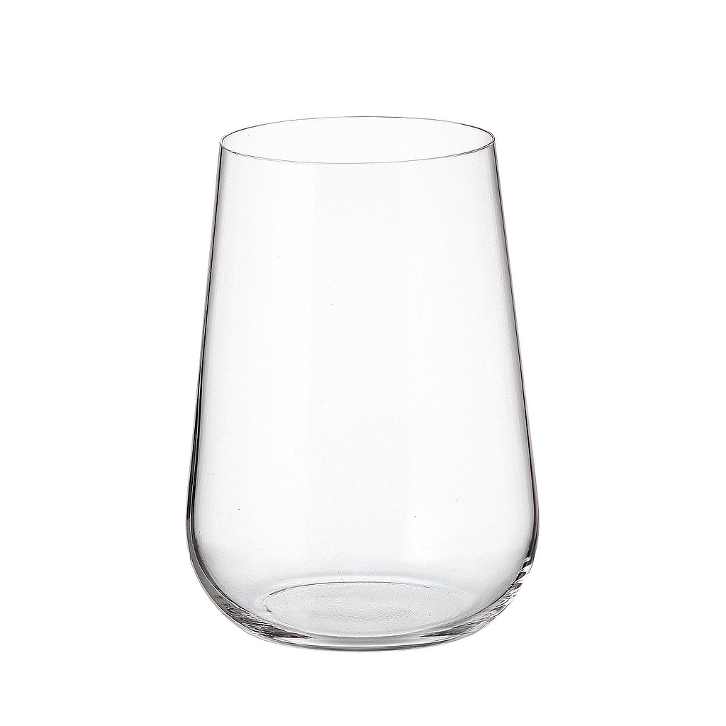 ARDEA-0-320 ml-6 VASOS-C CRISTAL DE BOHEMIA