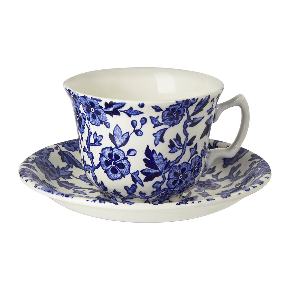 BURLEIGH-BLUE ARDEN-187 ml-TAZA DE TE CON PLATILLO