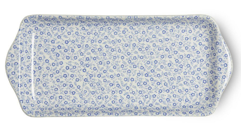 BURLEIGH-BLUE FELICITY-28 cm-BANDEJA RECTANGULAR