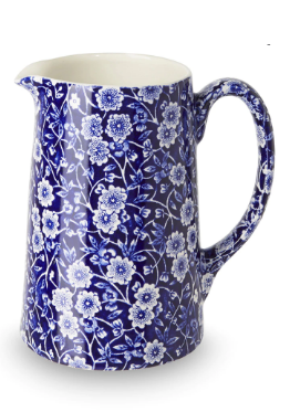 BURLEIGH-BLUE CALICO-1100 ml-JARRA TANKARD