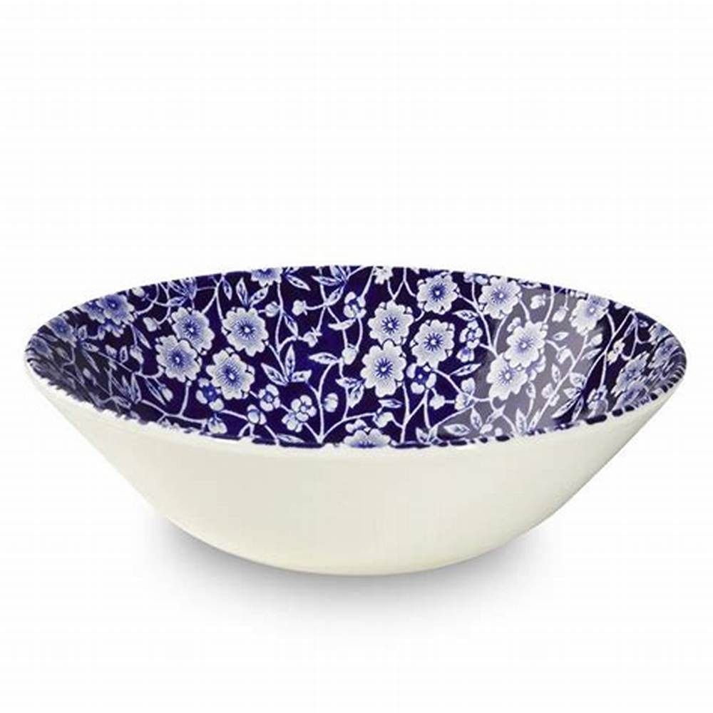 BURLEIGH-BLUE CALICO-16 cm-BOWL CEREAL