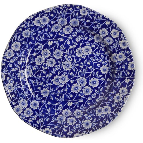 BURLEIGH-BLUE CALICO-19 cm-PLATO PANERO