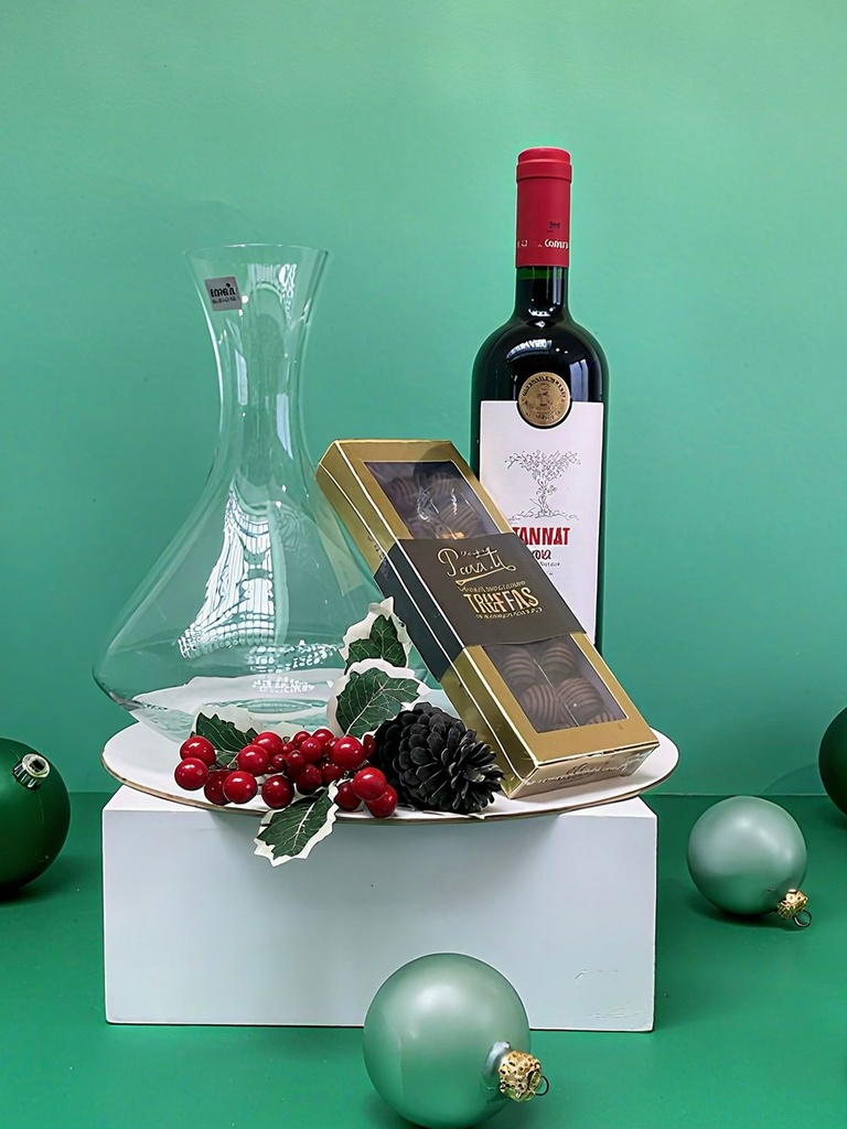 COMBO KARLOVY NAVIDAD DECANTADOR