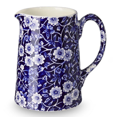 BURLEIGH-BLUE CALICO-284 ml-JARRA TANKARD PEQUENA