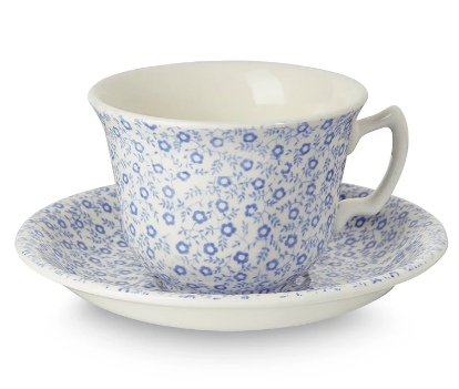 BURLEIGH-BLUE FELICITY-187 ml-TAZA DE TE CON PLATILLO