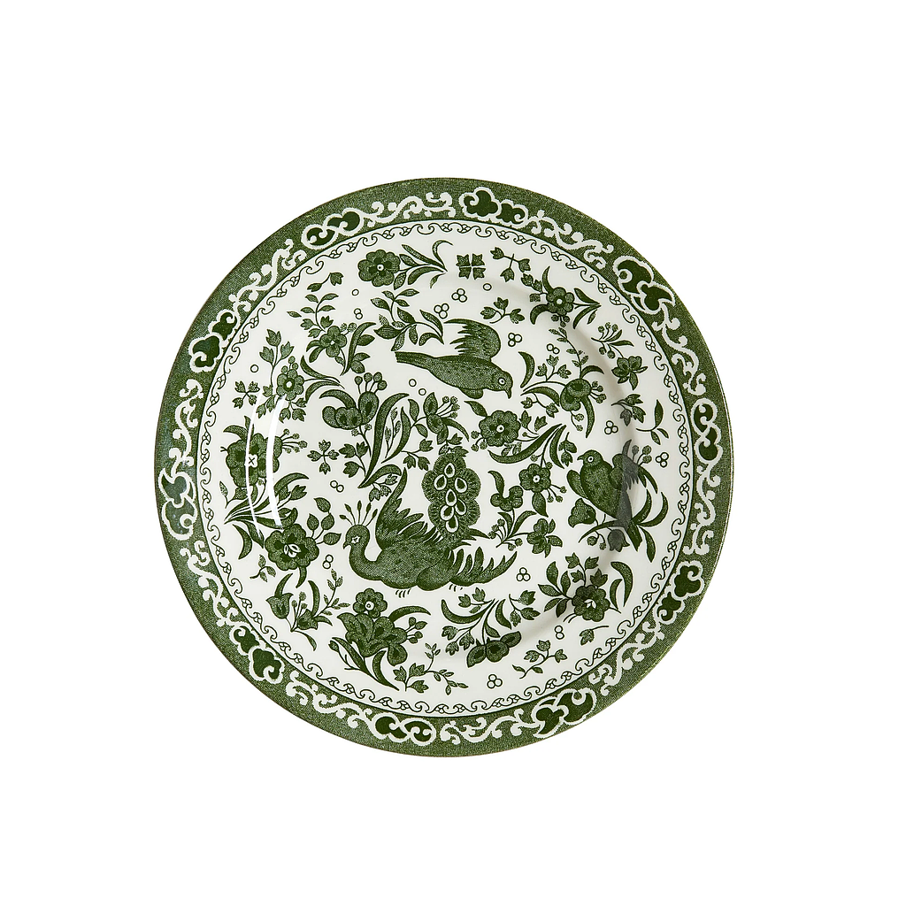 BURLEIGH-GREEN REGAL PEACOCK-17.5 cm- PLATO PANERO