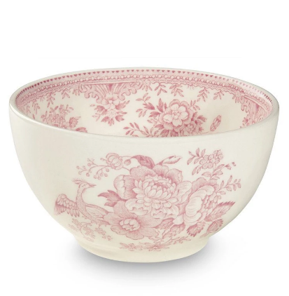 BURLEIGH-PINK ASIATIC PHEASANTS-12 cm-BOWL GRANDE