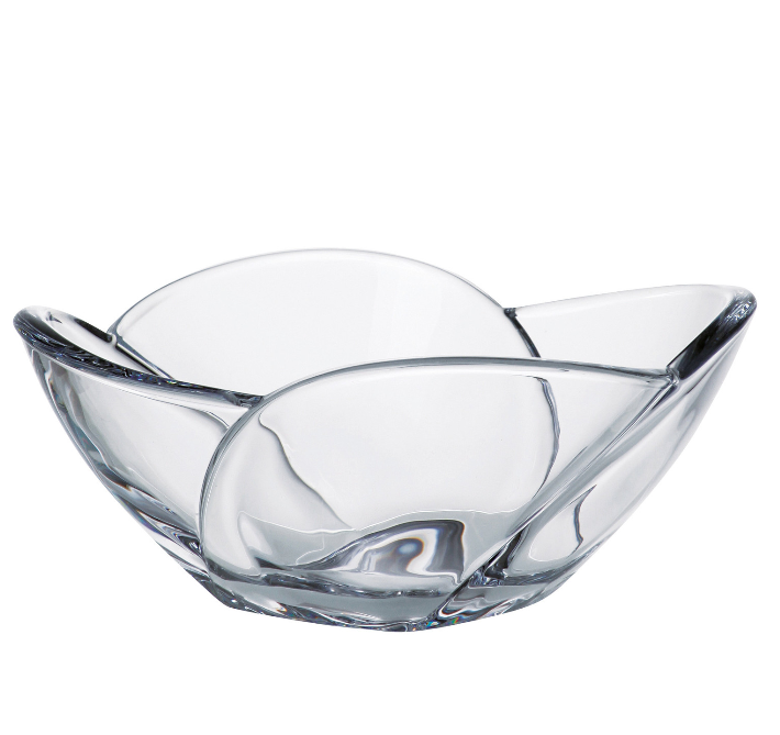 GLOBUS-99M87-250 mm-BOWL-C CRISTAL DE BOHEMIA