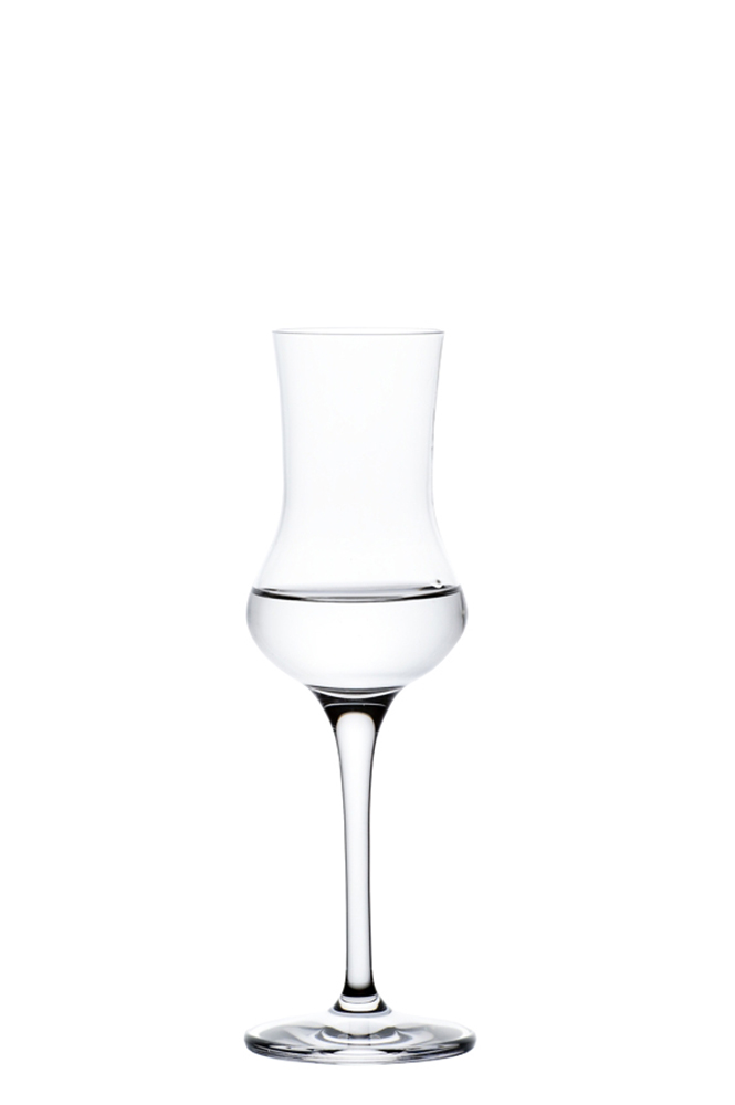 GRAND GOURMET-0-80 ml-6 COPAS GRAPPA BOHEMIA CRISTAL