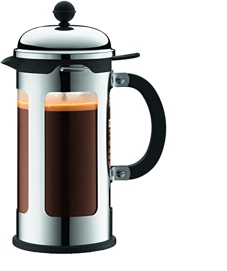CHAMBORD-ACERO INOXIDABLE-1 L-PRENSA DE CAFE 8 TAZAS-BODUM