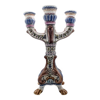 CONIMBRIGA-A-28 cm-CANDELABRO 3 BRAZOS