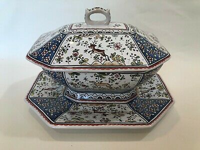 CONIMBRIGA-A-28 cm-SOPERA OCTAGONAL (3 PIEZAS)