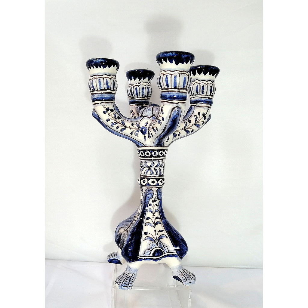 CONIMBRIGA-A-30 cm-CANDELABRO 4 BRAZOS