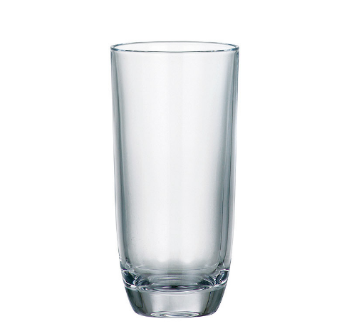 ORBIT-0-300 ml-6 VASOS LARGOS-C CRISTAL DE BOHEMIA