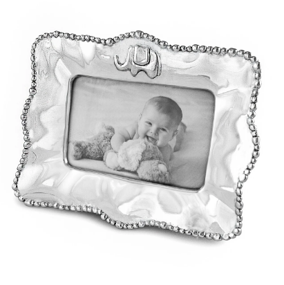 BABY-PLATEADO-15x10 cm-MARCO ELEFANTE BEBE-BEATRIZ BALL