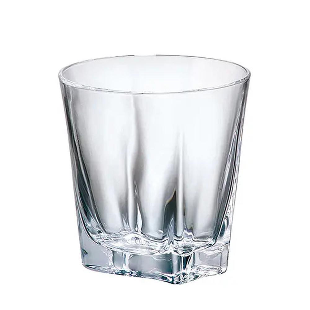 FLAG-0-260 ml-6 VASOS-C CRISTAL DE BOHEMIA