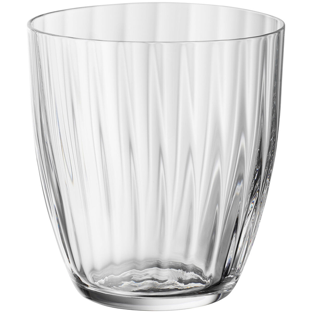 GEORGIA-OPTICS-260 ml-6 VASOS-BOHEMIA CRISTAL