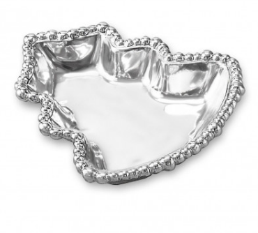 GIFTABLES-PLATEADO-21 cm-FUENTE ARBOL NAVIDAD 7422 BEATRIZ BALL