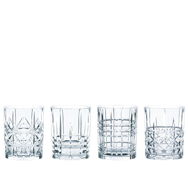 HIGHLAND-0-345ml-4 VASOS WHISKY-NACHTMANN