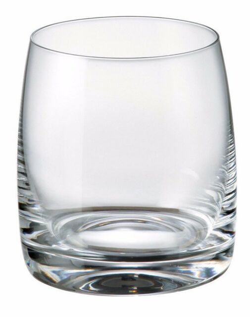 IDEAL-0-290 ml-6 VASO WHISKY BOHEMIA CRISTAL