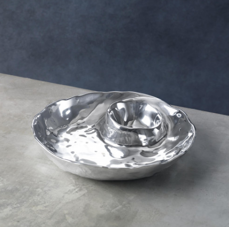 SOHO-PLATEADO-31 cm-FUENTE SPIRAL 7141 BEATRIZ BALL