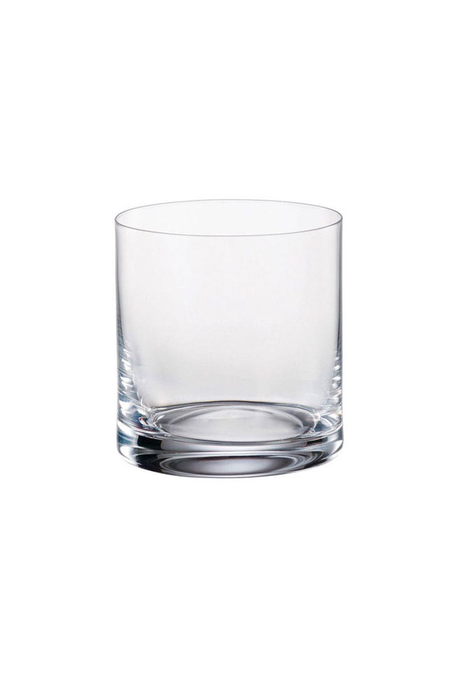 LARUS-0-410 ml-6 VASOS- WHISKY CRISTAL DE BOHEMIA