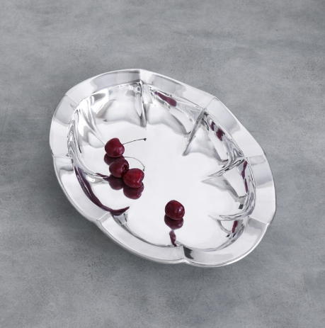LATUR-PLATEADO-36x26 cm-FUENTE DEVON OVALADA BEATRIZ BALL