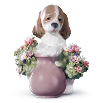 LLADRO-0-0-PERRITO TRAVIESO