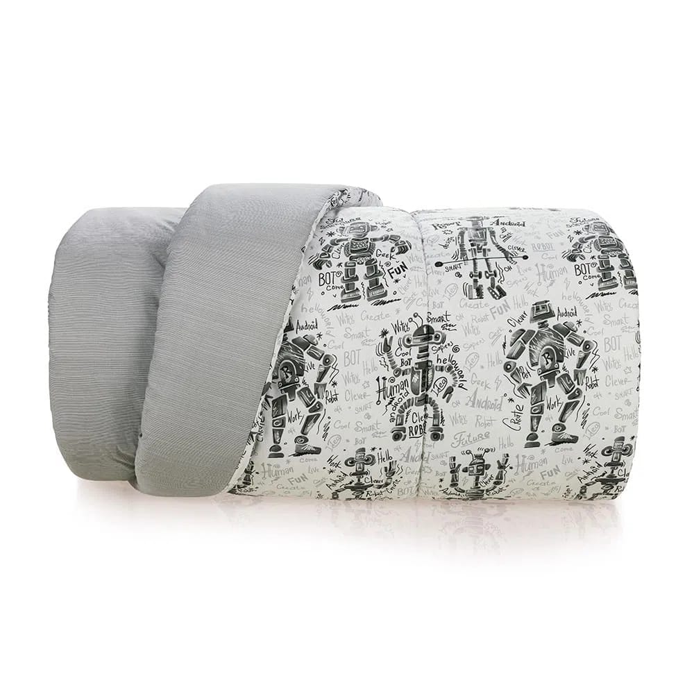 ROBOTS-180 HILOS-220 x 240 cm-EDREDON TWIN-KARSTEN