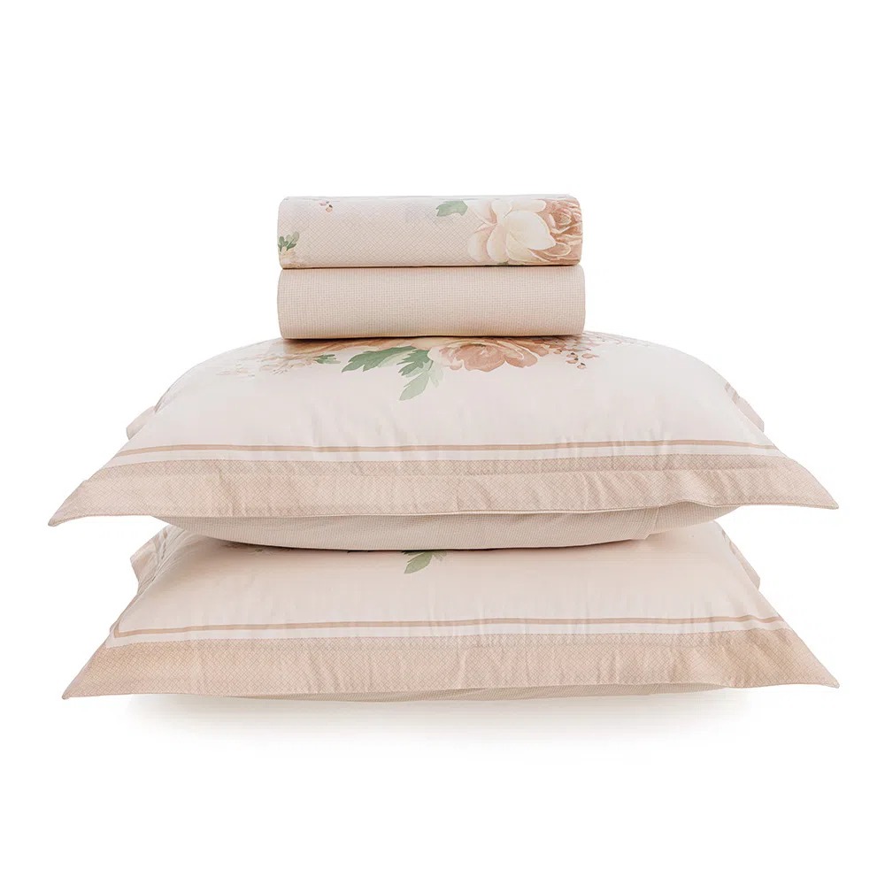 TASSIA-180 HILOS-290 x 240 cm-JUEGO DE SABANAS KING-KARSTEN