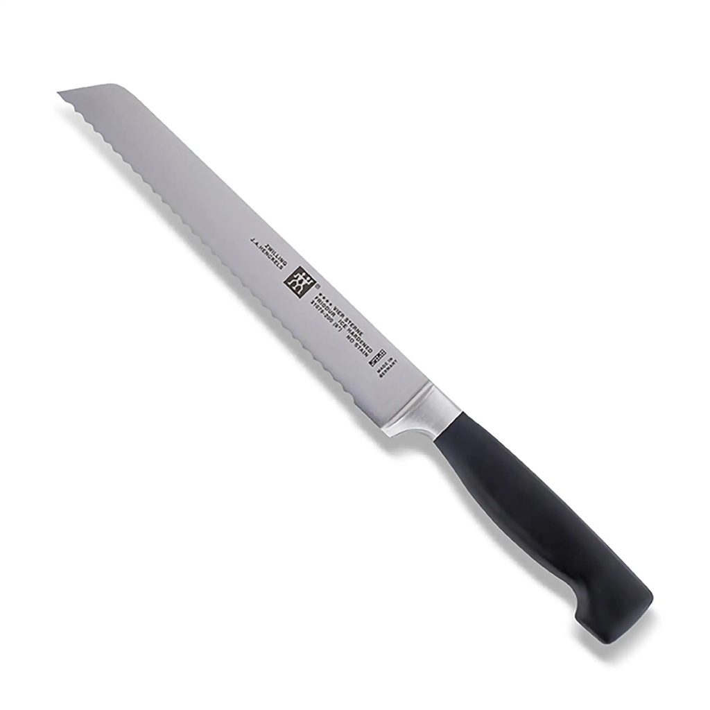 ALL STAR-NEGRO-200mm-CUCHILLO BREAD KNIFE-ZWILLING
