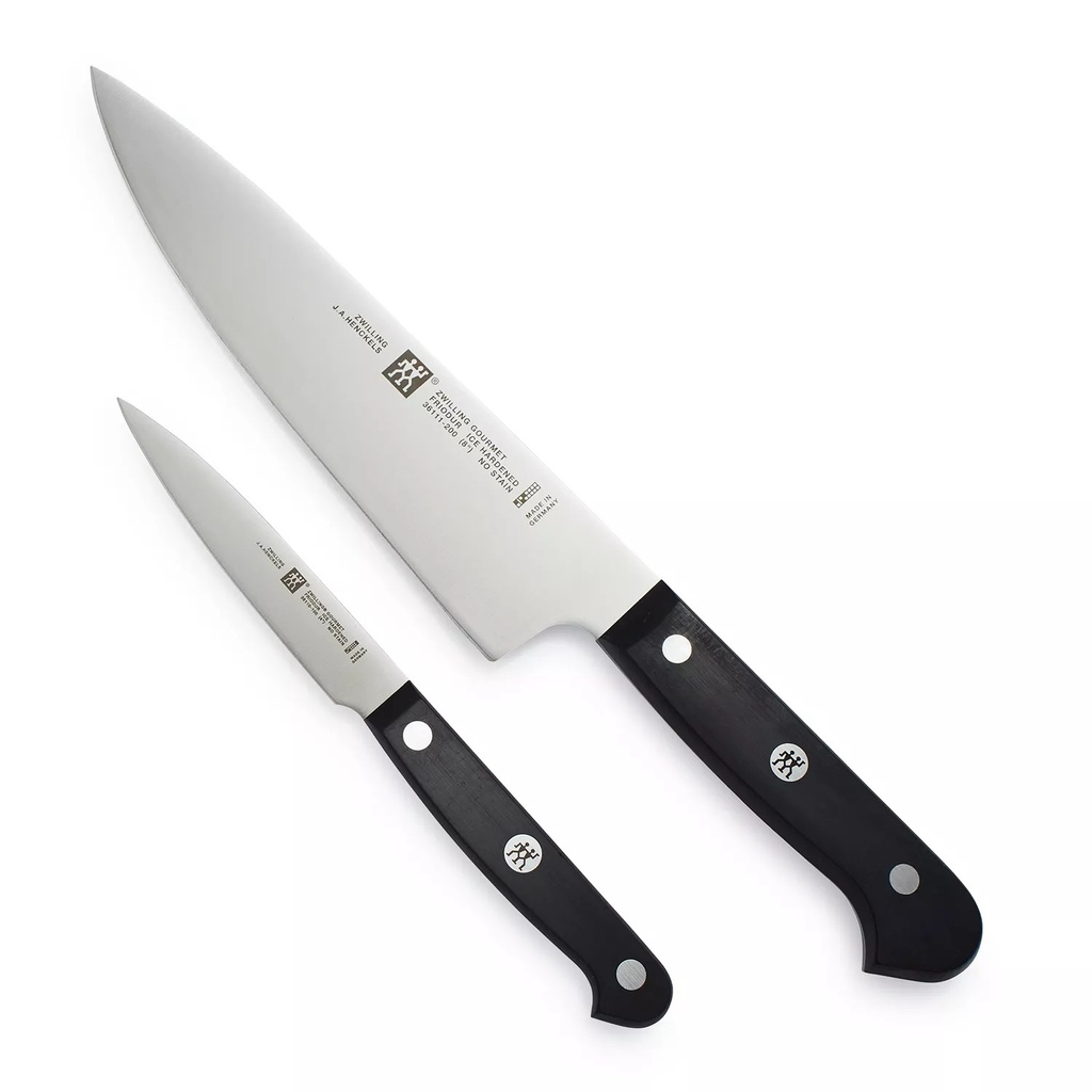 GOURMET-0-2 CUCHILLOS CHEF & PARING KNIFE-ZWILLING